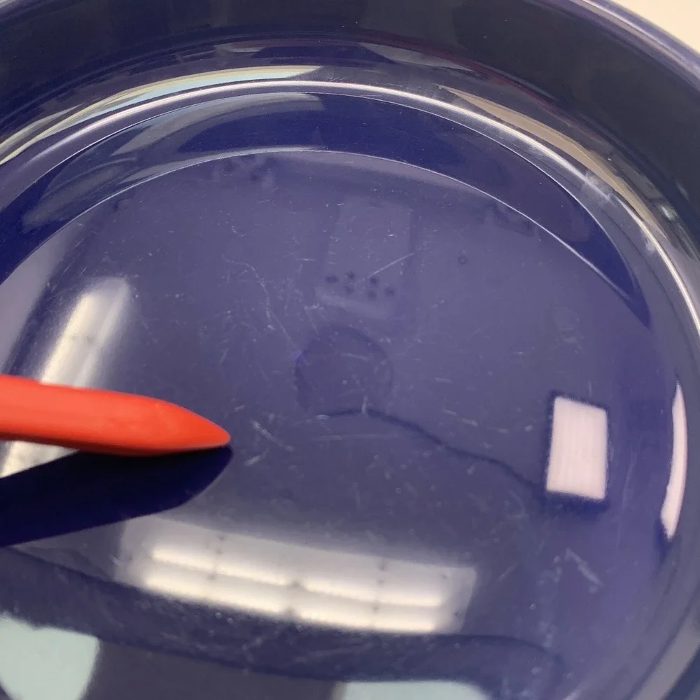 WAECHTERSBACH Germany Cobalt Blue Individual Pasta Bowl Retired, Solid Colors